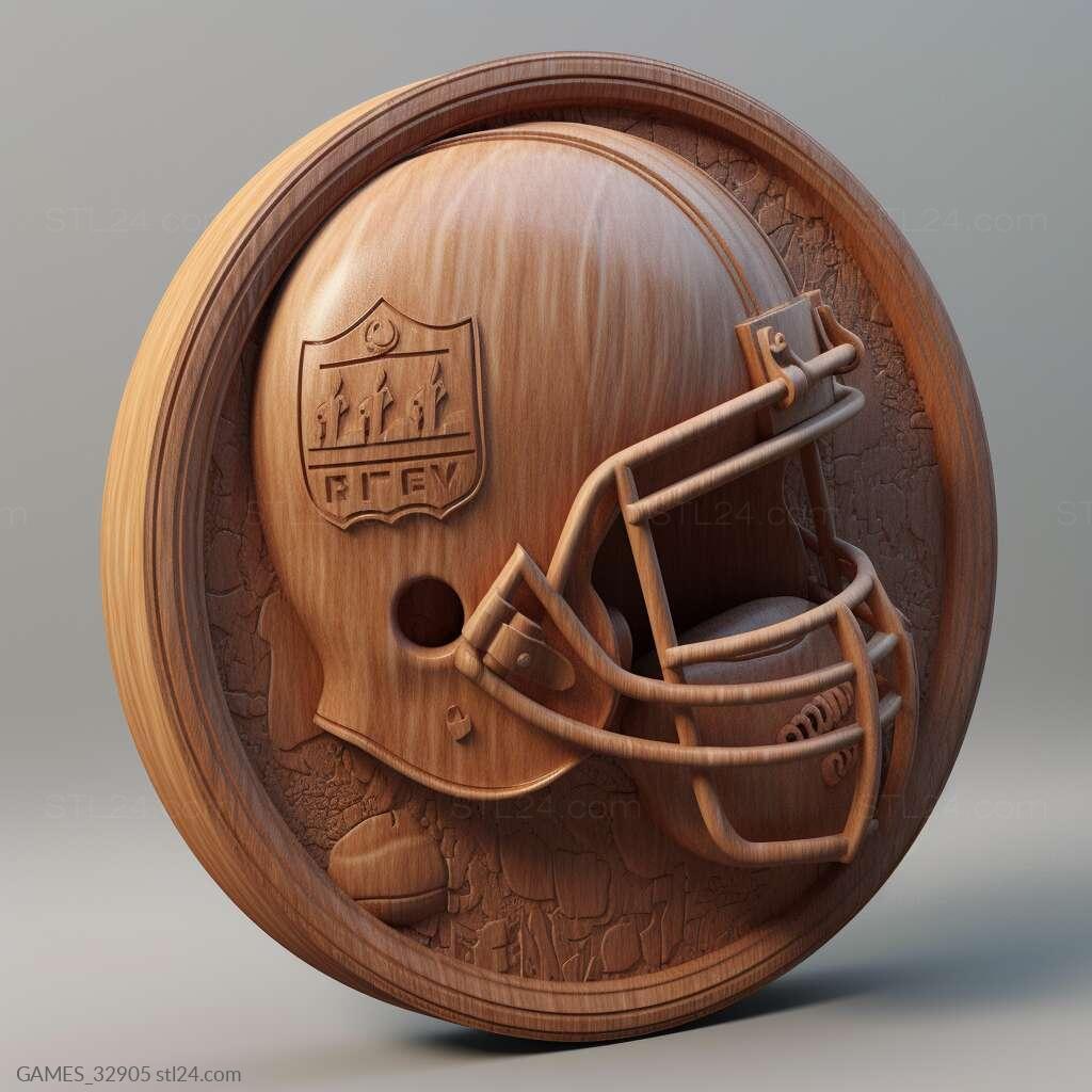 Games - Madden NFL 12 1, GAMES_32905. 3D stl model for CNC